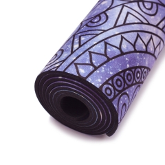 Tapete de Yoga de camurça geada
